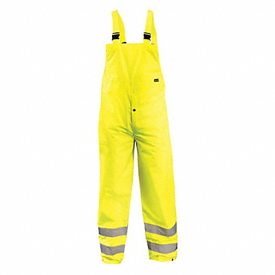 OCCUNOMIX LUXTRBIBYL Rain Pants Yellow L Fits Waist 40 to 42