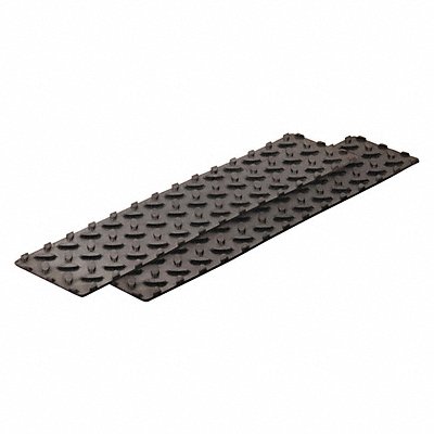 GRAINGER GRAN13007 AntiSlip Tread 16 51/64 inLx4 inW BLK
