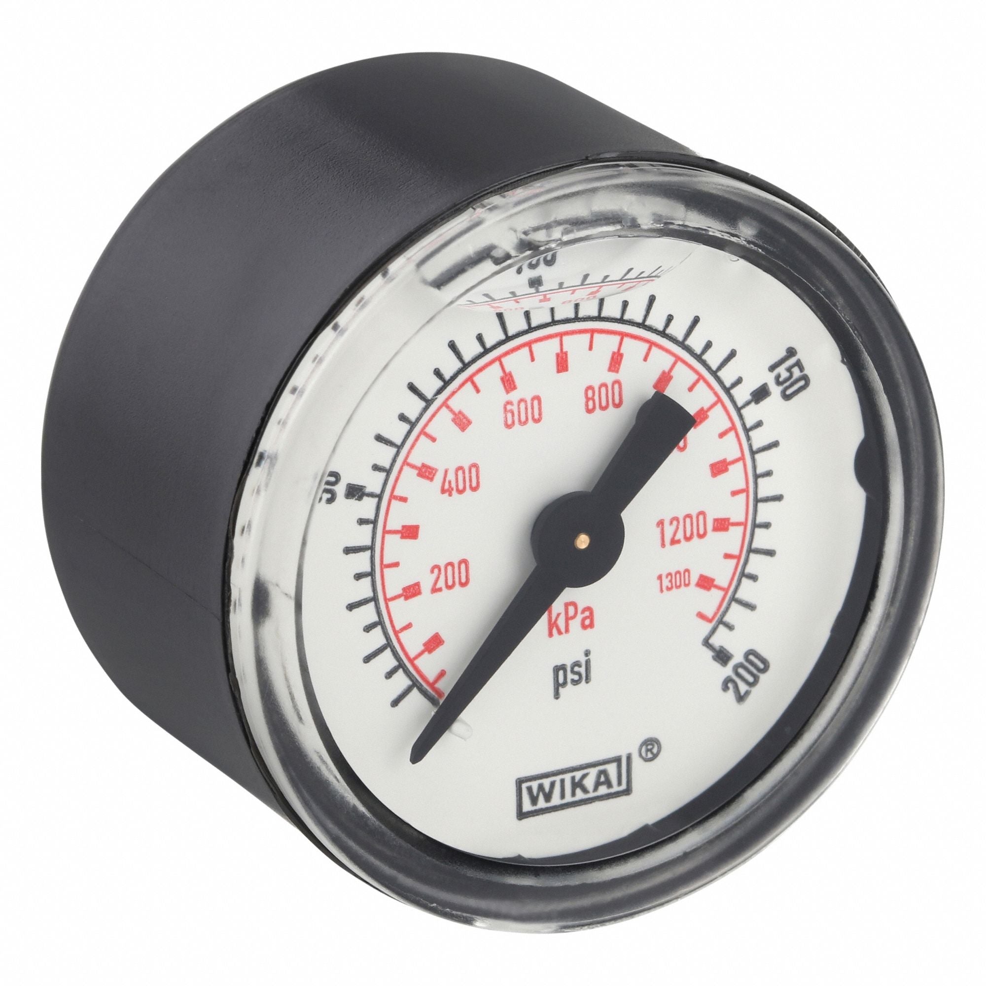 WIKA 1131315200B Pressure Gauge 1-1/2 Dial Size