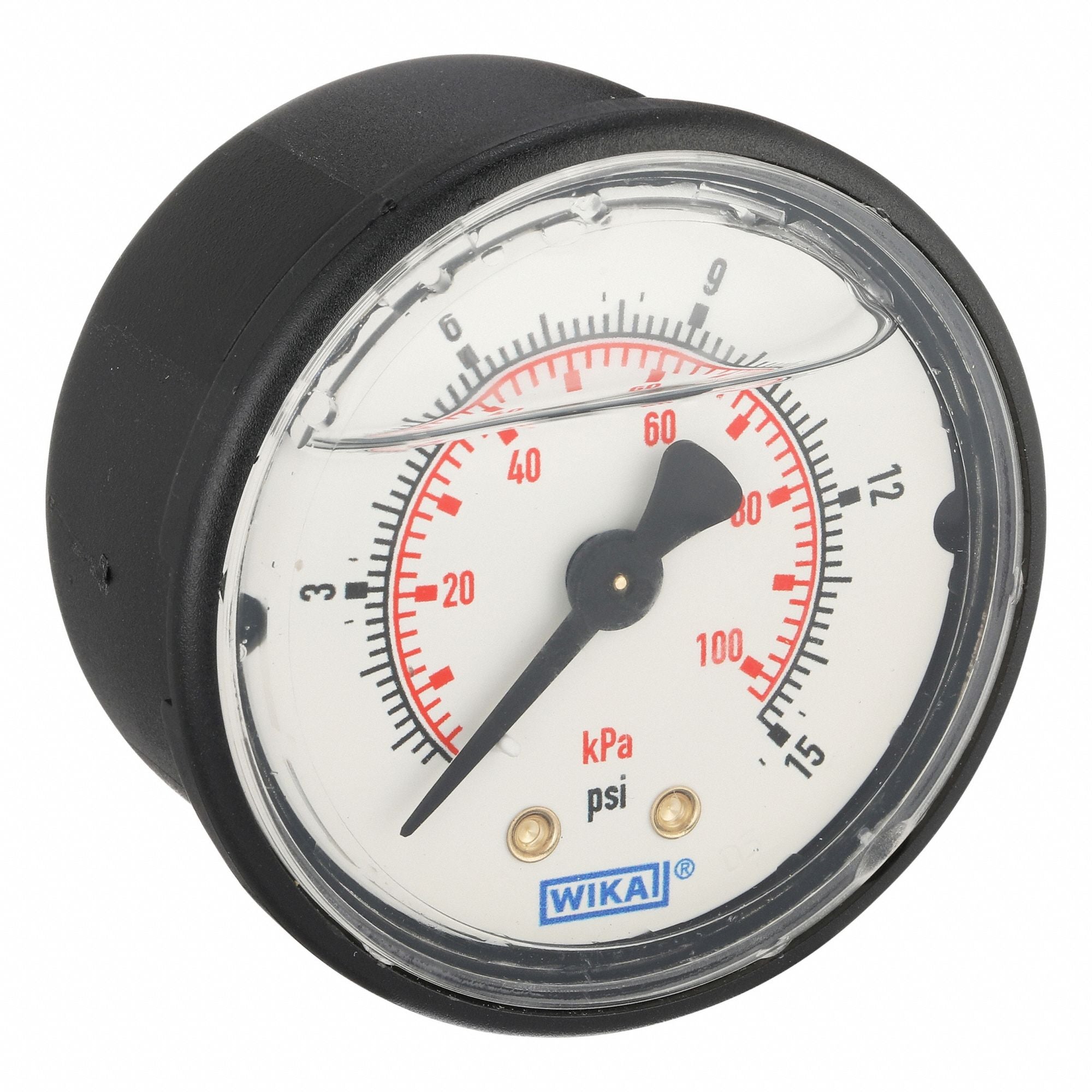 WIKA 113132015B Pressure Gauge 2 Dial Size