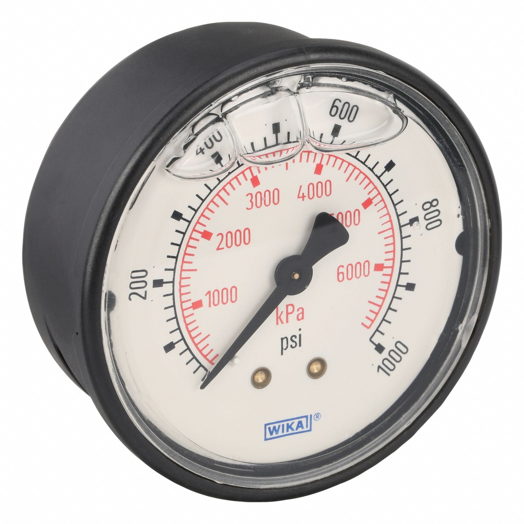 WIKA 11313251000B Pressure Gauge 2-1/2 Dial Size