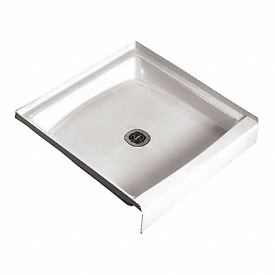 FIAT PRODUCTS 4242WL100 Shower Floor Square 42 in x 42 in White