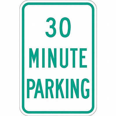 LYLE T11145DG12x18 30 Minute Parking Parking Sign 18 x 12