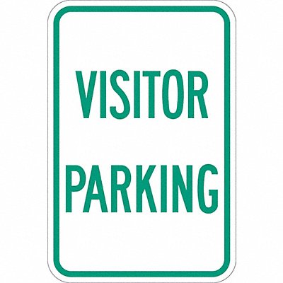 LYLE T11191EG12x18 Visitor Parking Sign 18 x 12