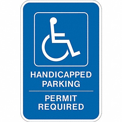 LYLE T11125DG12x18 ADA Handicapped Parking Sign 18 x 12