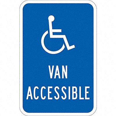 LYLE T11135DG12x18 ADA Handicapped Parking Sign 18 x 12