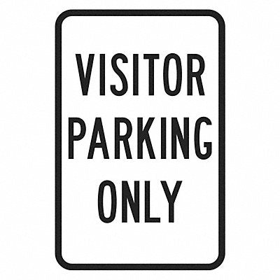 LYLE T16211EG12x18 Visitor Parking Sign 18 x 12