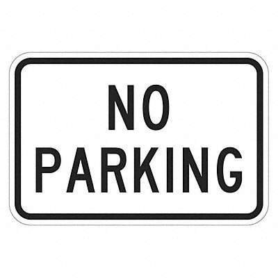 LYLE T12877DG18x12 No Parking Sign 12 x 18