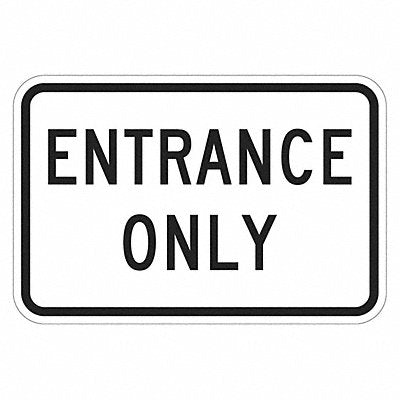 LYLE T11893EG18x12 Enter Sign For Parking Lots 12 x 18