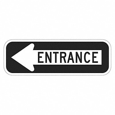 LYLE T11857DG18x6 Enter Sign For Parking Lots 6 x 18
