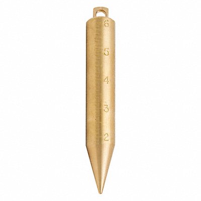 US TAPE 58899 Plumb Bob 20 oz Size Brass Construction