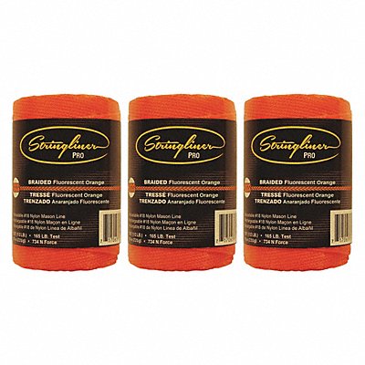 STRINGLINER 35459 Mason s Line FluorOrange Nylon 500 PK3