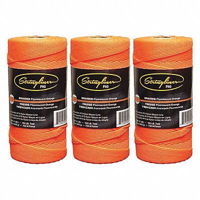 STRINGLINER 35759 Mason sLine FluorOrange Nylon 1 000 PK3