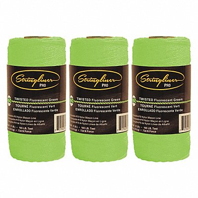 STRINGLINER 35715 Mason s Line FluorGreen Nylon 1 080