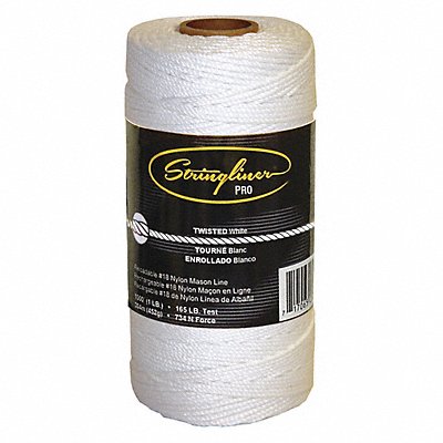 STRINGLINER 35703 Mason s Line White Nylon 1 080