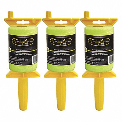STRINGLINER 25465 Mason s Line Reel FluorYellow 500 PK3