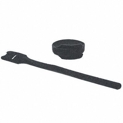 VELCRO BRAND 170075 Hook & Loop Cable Tie 8 in Black PK675