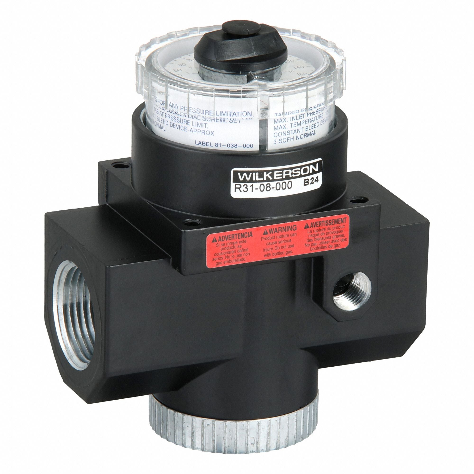 WILKERSON R3108000 Dial-Air Regulator 1In