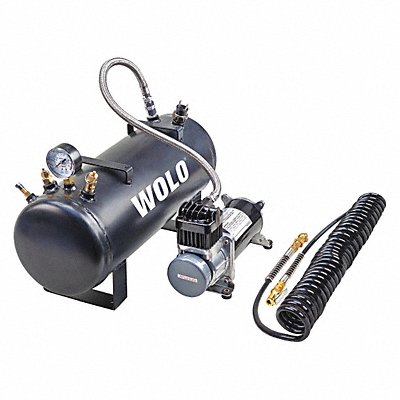 WOLO 858 Air Horn Compressor Kit 21A 6-1/2 dia.