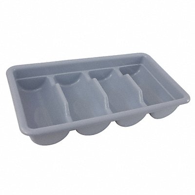 CRESTWARE FCCB Cutlery Tray 3.75 x 11.25 x 20 in Grey