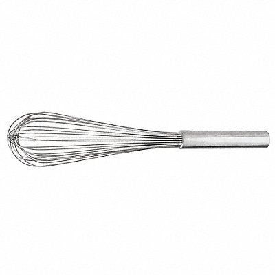CRESTWARE PW14 Whip 14 in L Silver Handle