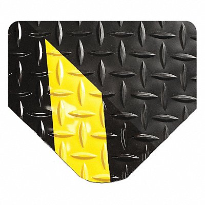 WEARWELL INC 415916X2X37CHV Diamond-Plate Spongecote Mat Chv 2x37ft