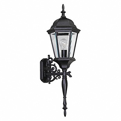 PROGRESS LIGHTING P568431 WallLantern 120VAC Blk Incandescent