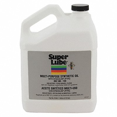 SUPER LUBE 51040 Synthetic PTFE Oil 1 Gal.