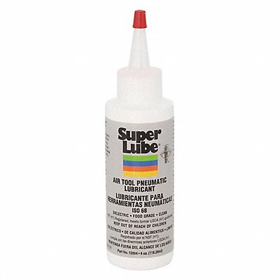 SUPER LUBE 12004 Air Tool Lubricant Synthetic Base 4 oz.