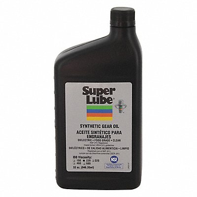 SUPER LUBE 54200 Gear Oil Synthetic Bottle 1 qt