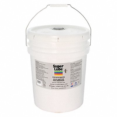SUPER LUBE 54205 Gear Oil Synthetic Pail 5 gal