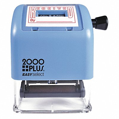 2000 PLUS 11092 Received Date Stamper Red