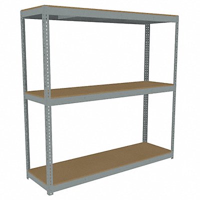 TENNSCO ZLC79618S3D Boltless Shelving 18x84x96in Strtr