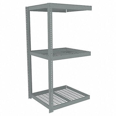 TENNSCO ZLC74236A3W Boltless Shelving 36x84x42in AdOn
