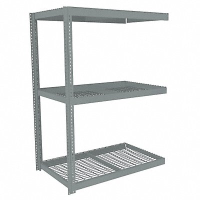 TENNSCO ZLC76030A3W Boltless Shelving 30x84x60in AdOn