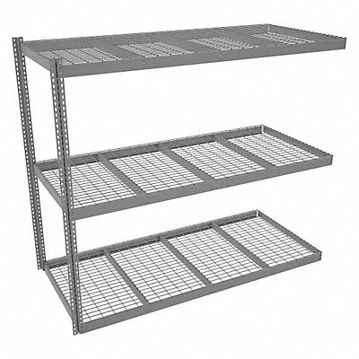 TENNSCO ZLC79642A3W Boltless Shelving 42x84x96in AdOn