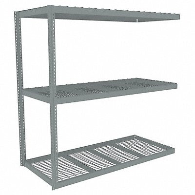 TENNSCO ZLE78436A3W Boltless Shelving 36x84x84in AdOn