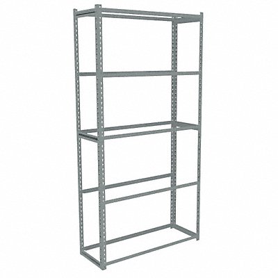TENNSCO ZA74212S5 Boltless Shelving 12x84x42in Strtr