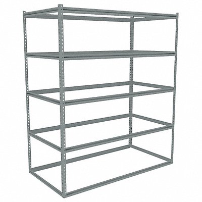 TENNSCO ZB77212S5 Boltless Shelving 12x84x72in Strtr