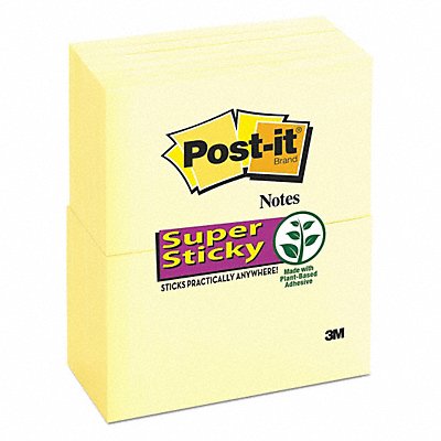 POST-IT 65512SSCY Pad Post-It 3 X5 Canary Yellow PK12