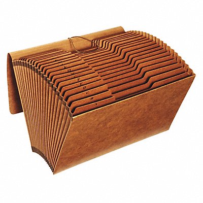 GRAINGER R119ALHD File Hd A-Z Expandable Legal Brown