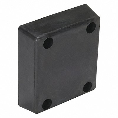 VESTIL B12134 Molded Rubber Bumper 4 x 12 x 13