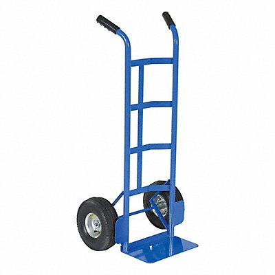VESTIL DHHT500S Steel Dual Handle Truck Pneumatic Wheels