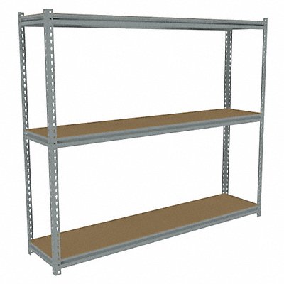 TENNSCO ZKMS6915603D Boltless Shelving 15x60x69in Strtr