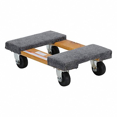VESTIL HDOC12189 Carpet End Hardwood Dolly 0.9K lb 12x18