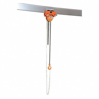 VESTIL LOW4P Low Headroom Chain Hoist Trolley Push 4K