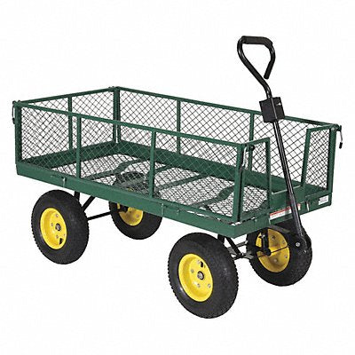 VESTIL LSC24484SD Landscape Cart Fold Down Side 1K lb.
