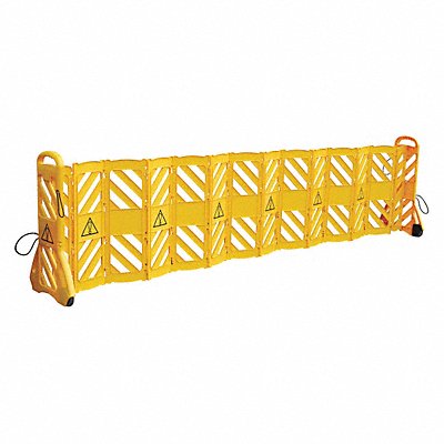 VESTIL MSB138 Mobile Plastic Safety Barrier 40 High