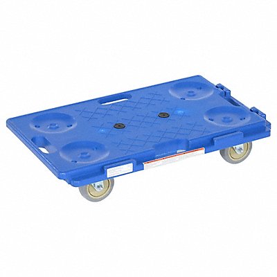 VESTIL PCS1626 Interlocking Plastic Dolly 16 x 26