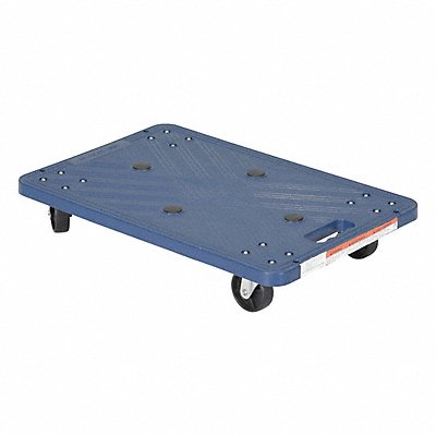 VESTIL POS1624 Plastic Dolly 24 x 16 220 lb.
